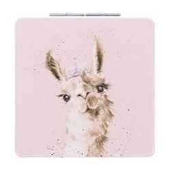 Llama Queen Mirror